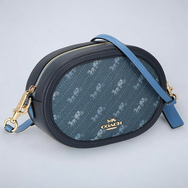 コーチ ショルダーバッグ レディース ブランド COACH シグネチャー C4057 IMDEN 1 デニム ブルー C4057-IMDEN-1