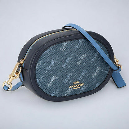 コーチ ショルダーバッグ レディース ブランド COACH シグネチャー C4057 IMDEN 1 デニム ブルー C4057-IMDEN-1