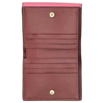 コーチ 二つ折り財布 レディース ブランド COACH レザー C4089 IMSPV 1 チョーク/ピンク C4089-IMSPV-1