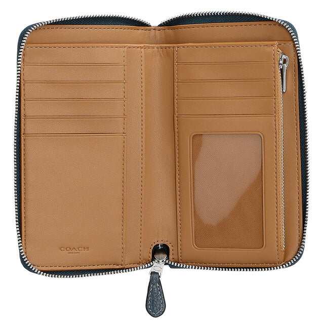 コーチ 二つ折り財布 レディース ブランド COACH レザー C4124