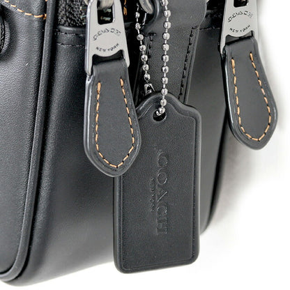 コーチ ショルダーバッグ メンズ レディース ブランド COACH レザー C4148 QB BK 1 ブラック C4148-QB-BK-1