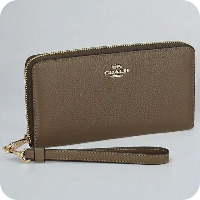 コーチ 長財布 レディース ブランド COACH C4451 ブラウン C4451-IMV2R-1
