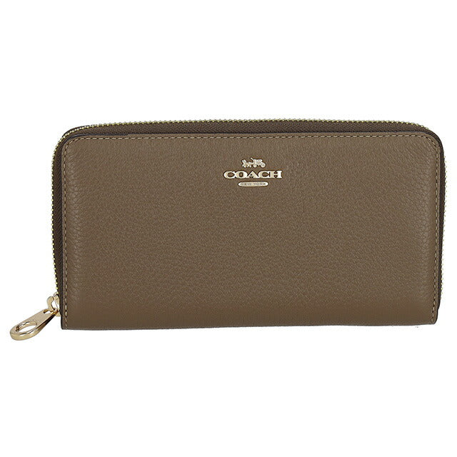 コーチ 長財布 レディース ブランド COACH C4451 ブラウン C4451-IMV2R-1