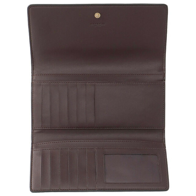 コーチ 長財布 レディース ブランド COACH C5966 IMRSF 1 パープル/ベージュ C5966-IMRSF-1