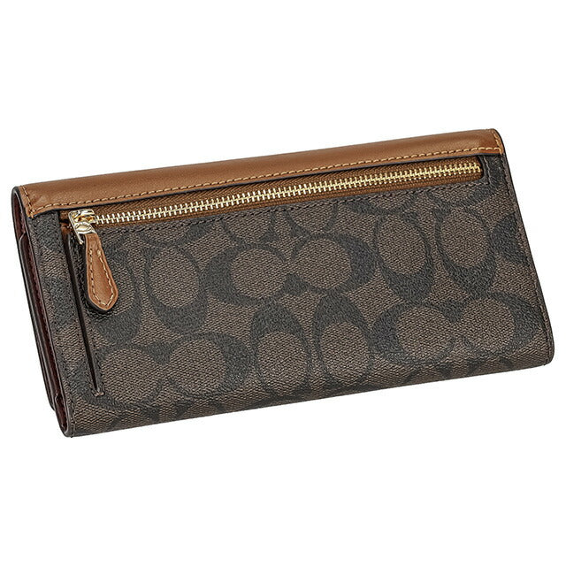 COACH 長財布 ブラウン レディース C5966 IMW6S コーチ 長財布 レディース ブランド COACH C5966 IMW6S 1
