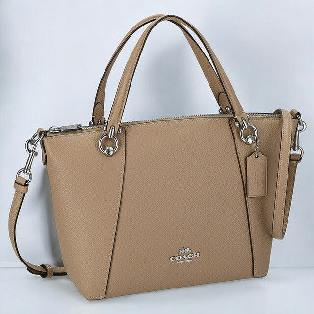 コーチ ハンドバッグ レディース ブランド COACH レザー C6229 SV TP 1 トープ ベージュ C6229-SV-TP-1
