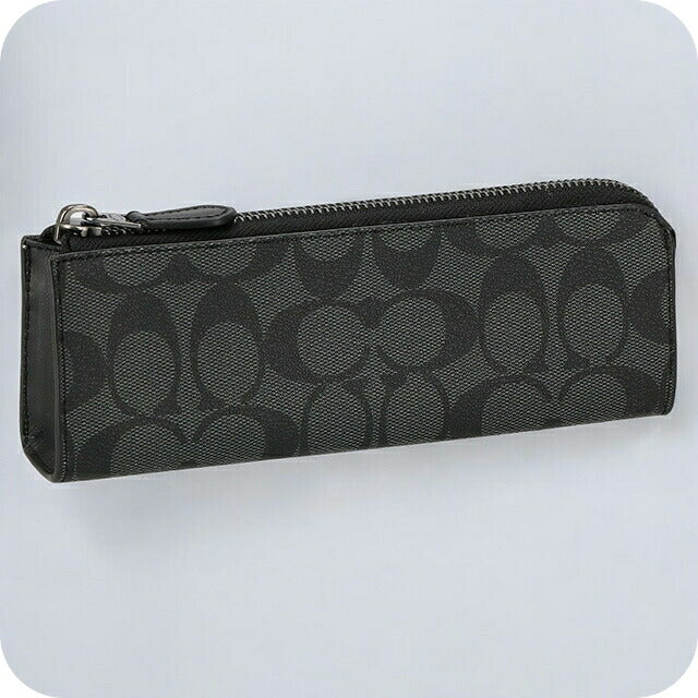 コーチ ペンケース メンズ レディース ブランド COACH C6986 QBO4G 1 ブラック系 C6986-QBO4G-1