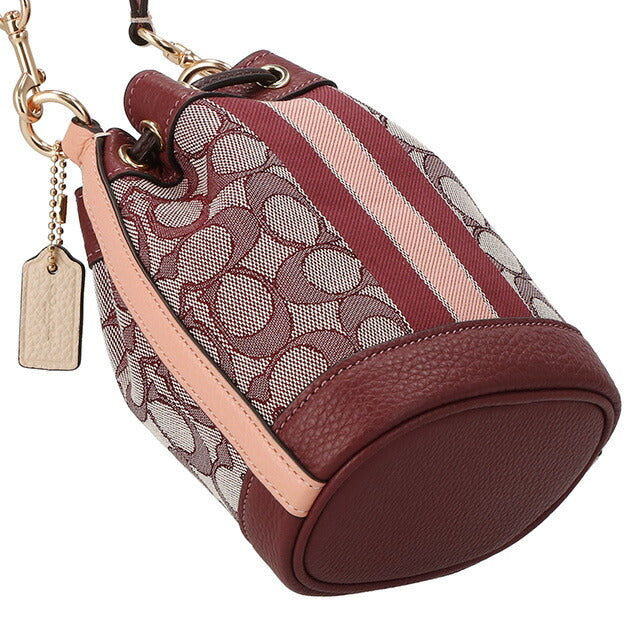 コーチ ハンドバッグ レディース ブランド COACH シグネチャー C8322 IMMZI 1 ボルドー C8322-IMMZI-1