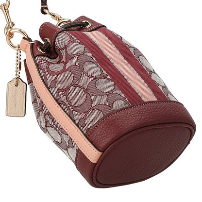コーチ ハンドバッグ レディース ブランド COACH シグネチャー C8322 IMMZI 1 ボルドー C8322-IMMZI-1