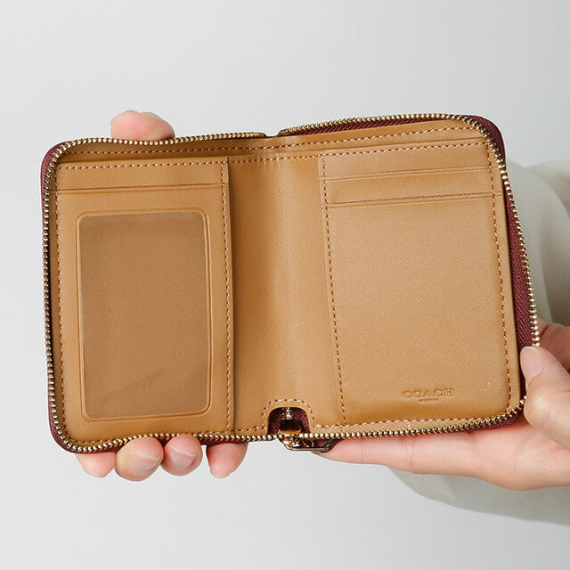 コーチ 二つ折り財布 レディース ブランド COACH シグネチャー