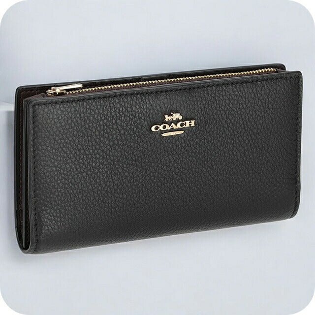 コーチ 長財布 メンズ レディース ブランド COACH C8329 IMBLK 1 ブラック C8329-IMBLK-1