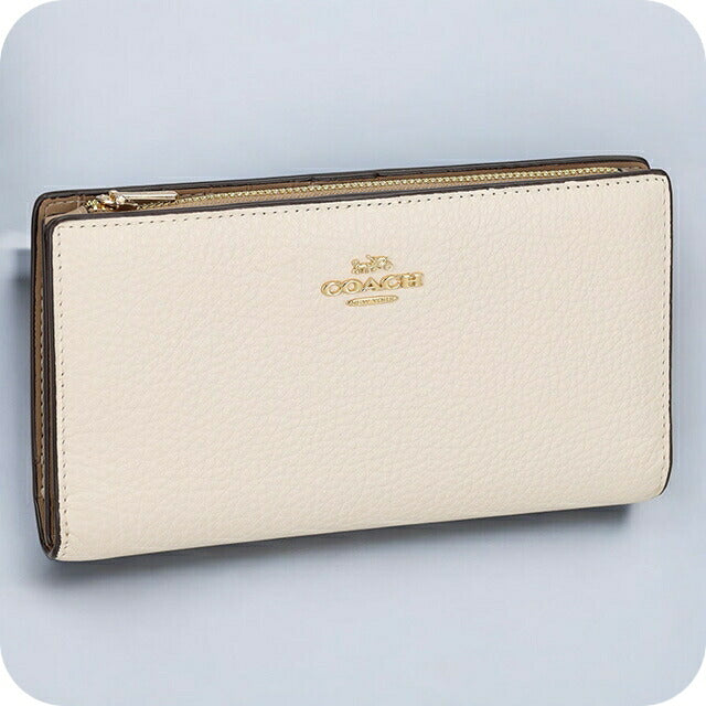 コーチ 長財布 メンズ レディース ブランド COACH C8329 IMCHK 1 チョーク ホワイト C8329-IMCHK-1
