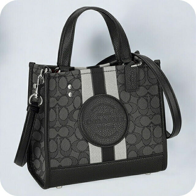 コーチ ハンドバッグ レディース ブランド COACH シグネチャー C8417 SVRT6 1 ブラックスモーク/ブラック C8417-SVRT6-1