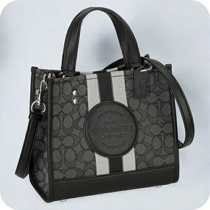 コーチ ハンドバッグ レディース ブランド COACH シグネチャー C8417 SVRT6 1 ブラックスモーク/ブラック C8417-SVRT6-1