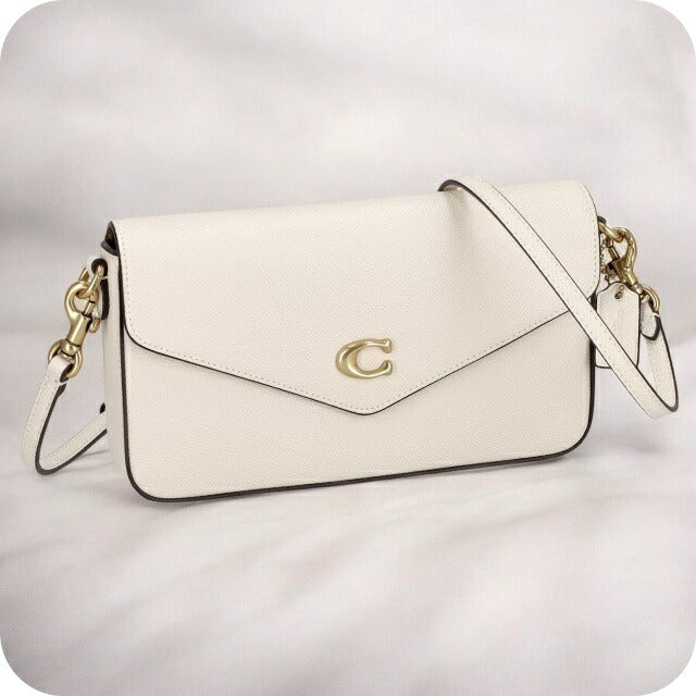 コーチ ショルダーバッグ レディース ブランド COACH レザー C8439 チョークホワイト C8439-B4-HA