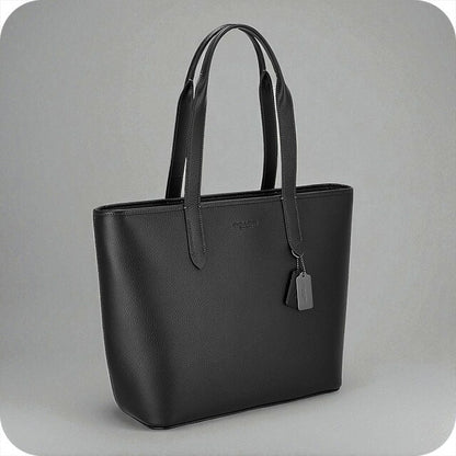 コーチ トートバッグ メンズ ブランド COACH レザー C9876 ブラック C9876-QB-BK-1