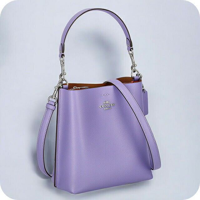 コーチ ハンドバッグ レディース ブランド COACH CA177 SV IZ 1 パープル CA177-SV-IZ-1