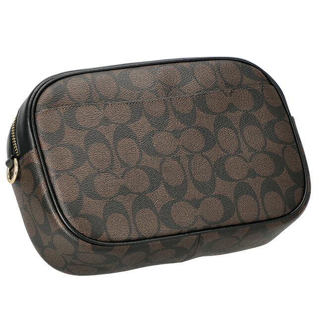 コーチ ショルダーバッグ レディース ブランド COACH シグネチャー CA547 IMAA8 1 ブラウン/ブラック CA547-IMAA8-1