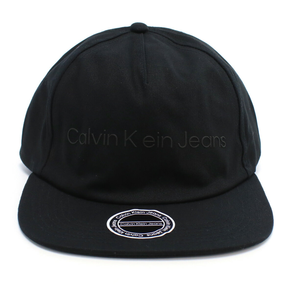CKジーンズ キャップ メンズ コットン100% K50K508143 BLACK ブラック 小物 CAJK50K508143A