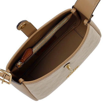 コーチ ショルダーバッグ レディース ブランド COACH Indonesia CAM80 IMLG6 ベージュ/ライトブラウン 斜めがけ 高級 おしゃれ プレゼント 女性 実用的 かわいい