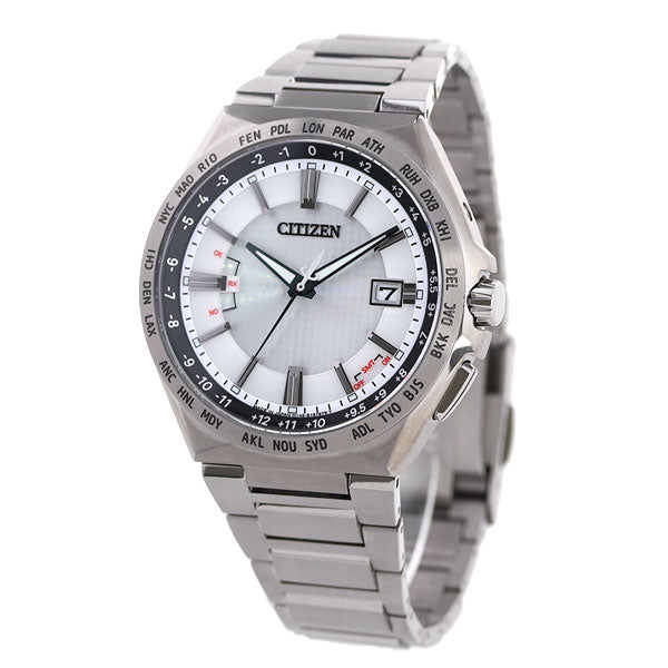 Citizen Attessa Eco-Drive Solar Radio Titanium Men&