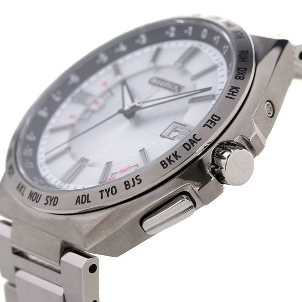 Citizen Attessa Eco-Drive Solar Radio Titanium Men&
