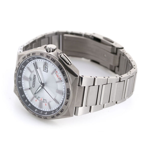 Citizen Attessa Eco-Drive Solar Radio Titanium Men&