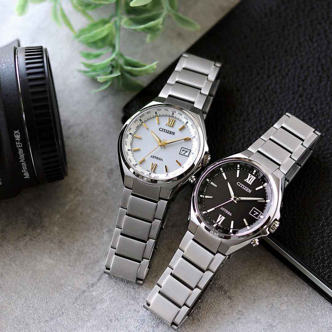 Citizen Atessa Eco-Drive Solar Radio Direct Flight Solar Radio Made in Japan Men&