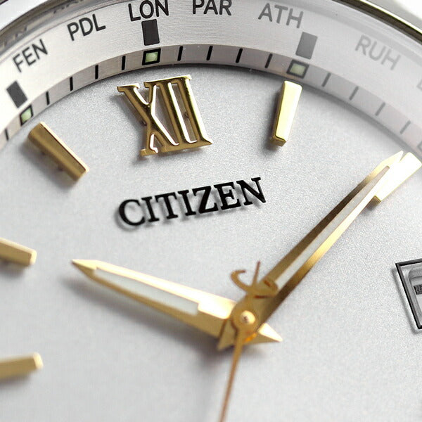 Citizen Atessa Eco-Drive Solar Radio Direct Flight Solar Radio Made in Japan Men&