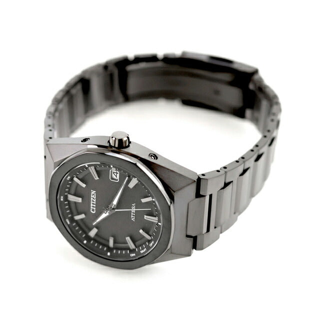 Citizen Attesa Double Direct Flight Eco-Drive Radio Watch Brand Men&