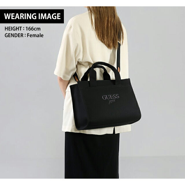 ゲス トートバッグ レディース ブランド GUESS 2WAY CB3068024 ブラック CB3068024-BLA