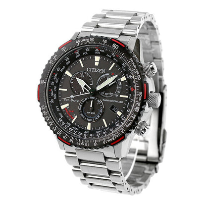Citizen Promaster Eco-Drive Solar Radio Air Slide Rule Chronograph CB5001-57E CITIZEN Watch Brand Men&