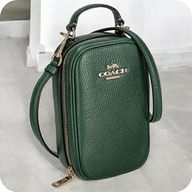 コーチ ショルダーバッグ レディース ブランド COACH CB854 グリーン CB854-IMCZS-1