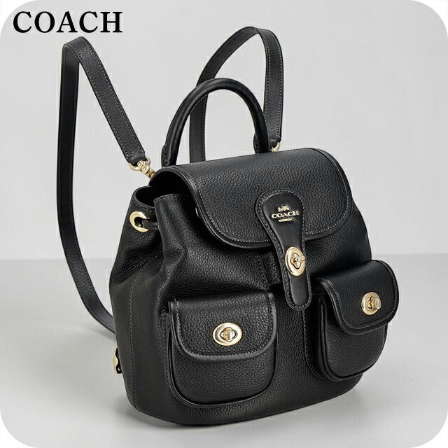 コーチ バックパック レディース ブランド COACH Philippines CBH09 IMBLK ブラック 旅行 高級 おしゃれ プレゼント 女性 実用的 かわいい