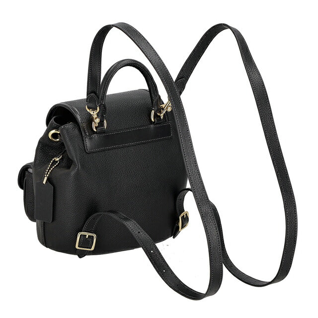 コーチ バック パック COACH コーチ リュックサック ぺブルレザー