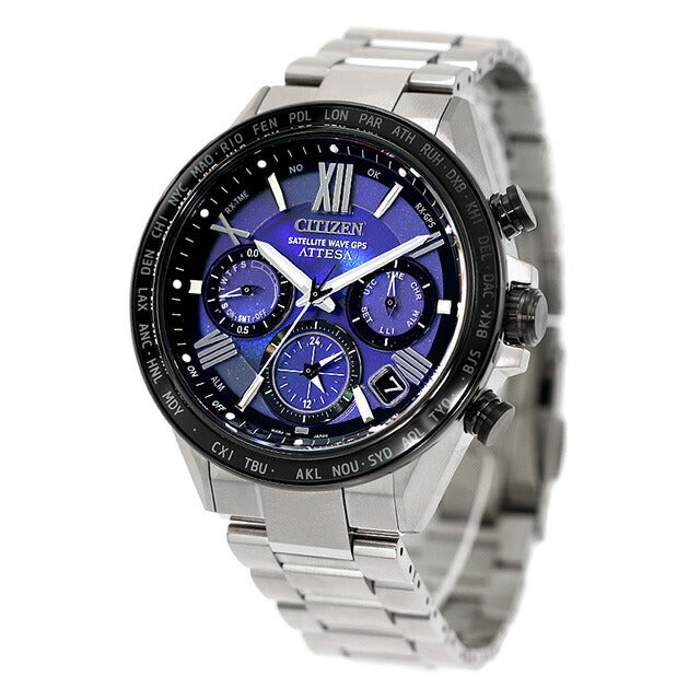 【希少品】CITIZEN アテッサ ソーラーGPS時計 シチズン アテッサ アクトライン CC4058-67X メンズ ソーラー