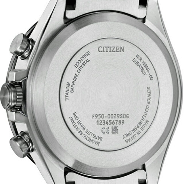 シチズン 腕時計　アテッサ　エコドライブ　チタニウム　used品 CC4076-65A ｜ シチズン アテッサ アクトライン エコドライブGPS衛星