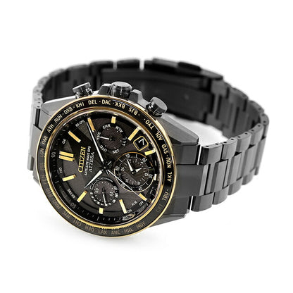 CC4078-51E ｜ シチズン アテッサ LIGHT in BLACK Eco-Drive 50th Anniversary Edition ダブルダイレクトフライト ACT Line エコドライブGPS衛星電波