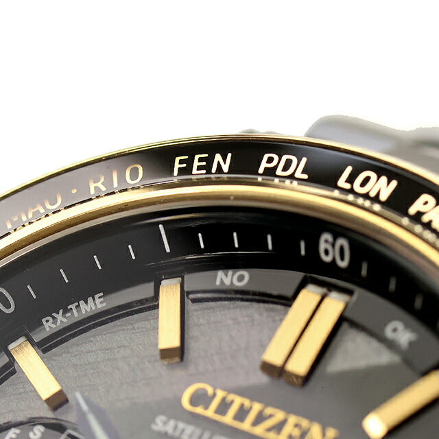 CC4078-51E ｜ シチズン アテッサ LIGHT in BLACK Eco-Drive 50th Anniversary Edition ダブルダイレクトフライト ACT Line エコドライブGPS衛星電波