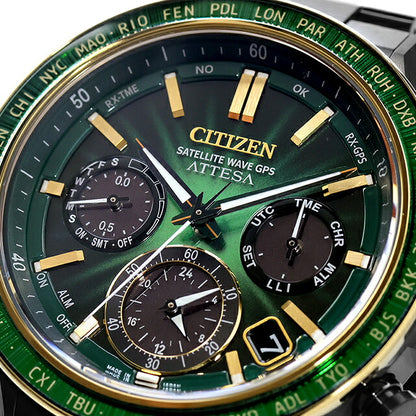 CC4084-83Z ｜ シチズン アテッサ ACT Line Eco-Drive 50周年限定モデル Power of Green Flash エコドライブGPS衛星電波