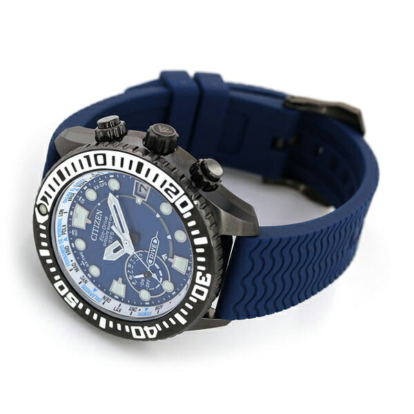 Citizen Promaster Eco-Drive Solar GPS Solar Radio Divers Watch Men&