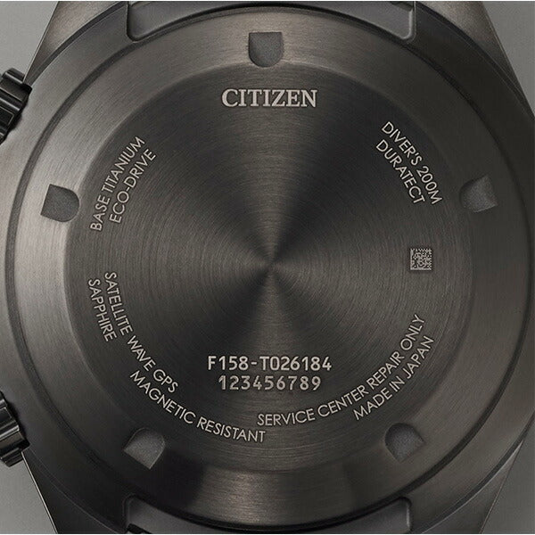 Citizen Promaster Eco-Drive Solar GPS Solar Radio Divers Watch Men&