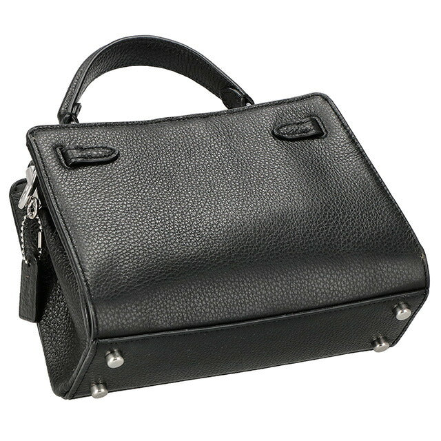 コーチ ハンドバッグ レディース ブランド COACH シグネチャー CC977 SVTSQ 1 グラファイトブラック CC977-SVTSQ-1