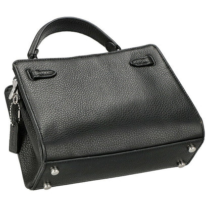 コーチ ハンドバッグ レディース ブランド COACH シグネチャー CC977 SVTSQ 1 グラファイトブラック CC977-SVTSQ-1