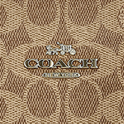 蔻驰单肩包女士品牌 COACH 柬埔寨 CCL33 IMYGS 棕色/红色斜挎包奢华时尚礼物女士实用可爱