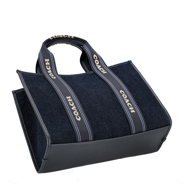 ☆値下げ☆COACH トートバッグ 大容量 ネイビー コーチ トートバッグ レディース ブランド COACH CCL68 IML6L ネイビー