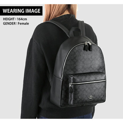 蔻驰背包女式品牌 COACH CCQ06 SVO1U 黑色 f58314 旅行奢华时尚礼物女式实用可爱