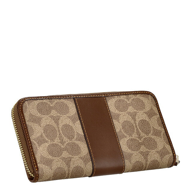 コーチ 長財布 レディース ブランド COACH CCQ07 IMXHE ブラウン