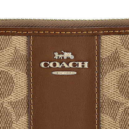 コーチ 長財布 レディース ブランド COACH CCQ07 IMXHE ブラウン ウォレット 高級 おしゃれ プレゼント 実用的