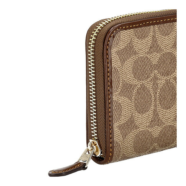 コーチ 長財布 レディース ブランド COACH CCQ07 IMXHE ブラウン ウォレット 高級 おしゃれ プレゼント 実用的